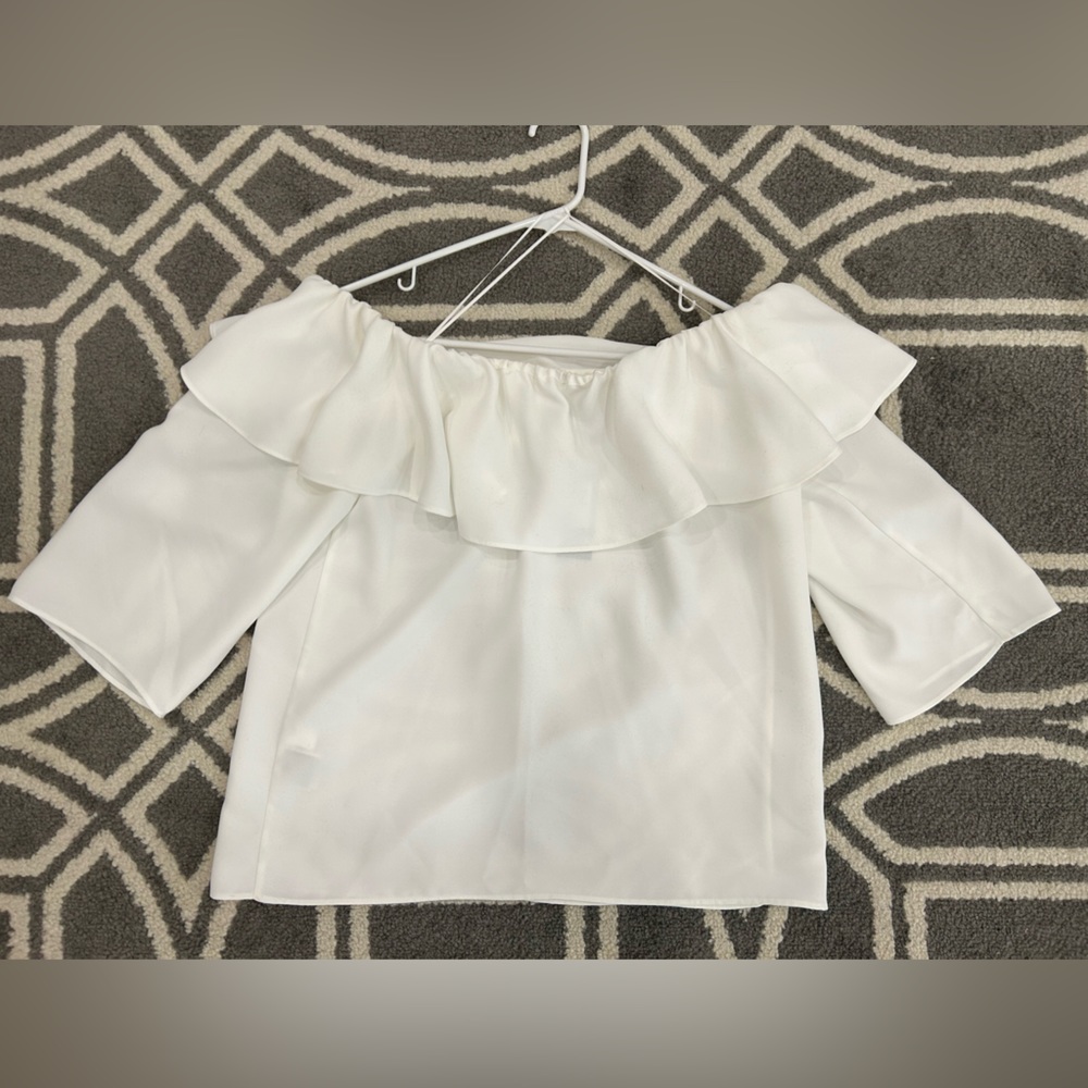 Flowy off shoulder top